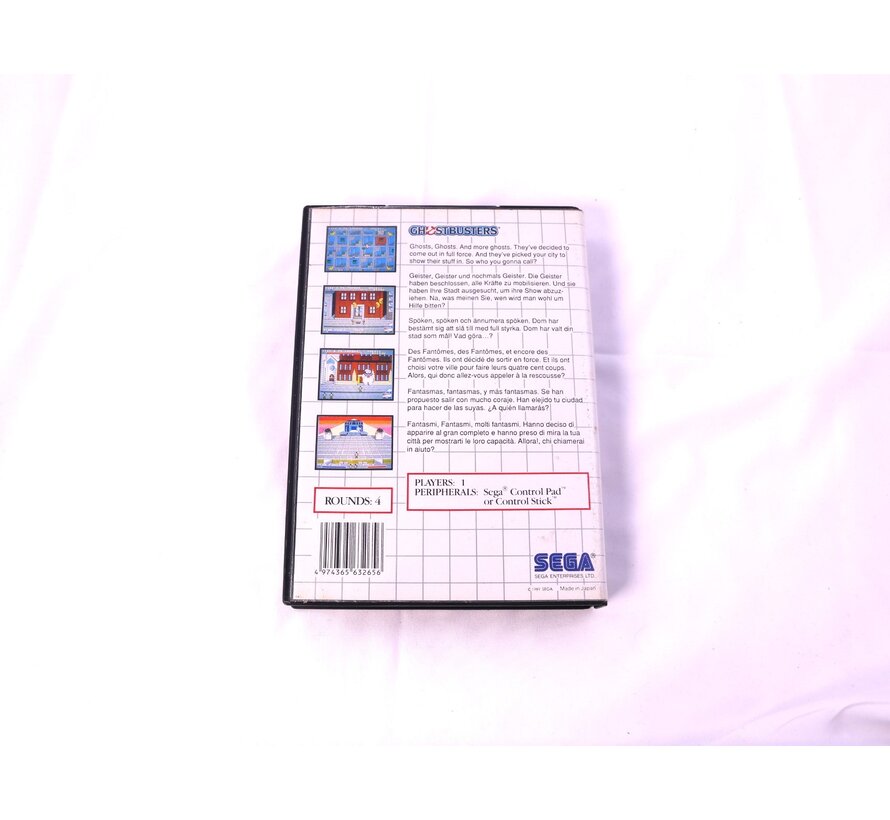 SEGA Master System - Ghostbusters [No Manual]