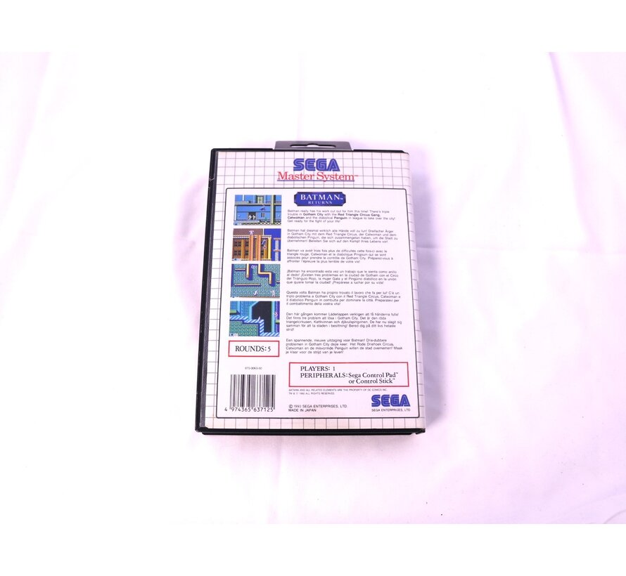 SEGA Master System - Batman Returns