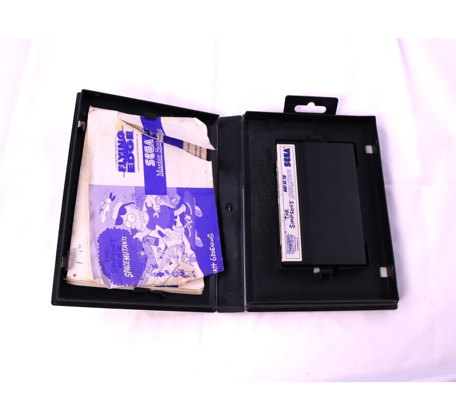 SEGA Master System - The Simpsons: Bart vs. the Space Mutants