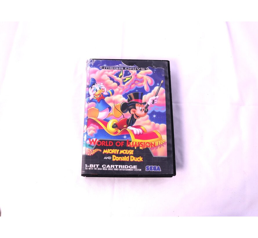 SEGA Mega Drive - World of Illusion Starring Mickey Mouse and Donald Duck