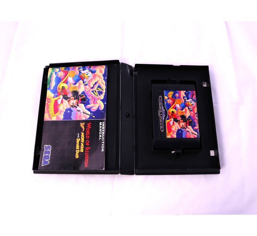 SEGA Mega Drive - World of Illusion Starring Mickey Mouse and Donald Duck