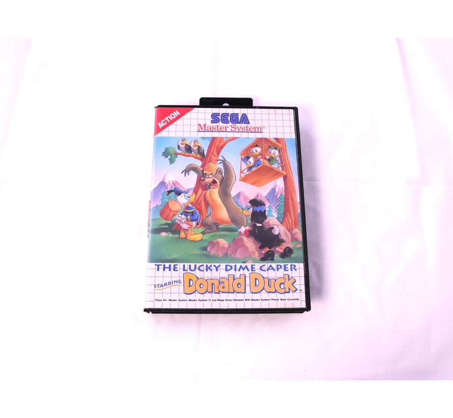 SEGA Master System - Lucky Dime Caper Starring Donald Duck [No Manual]