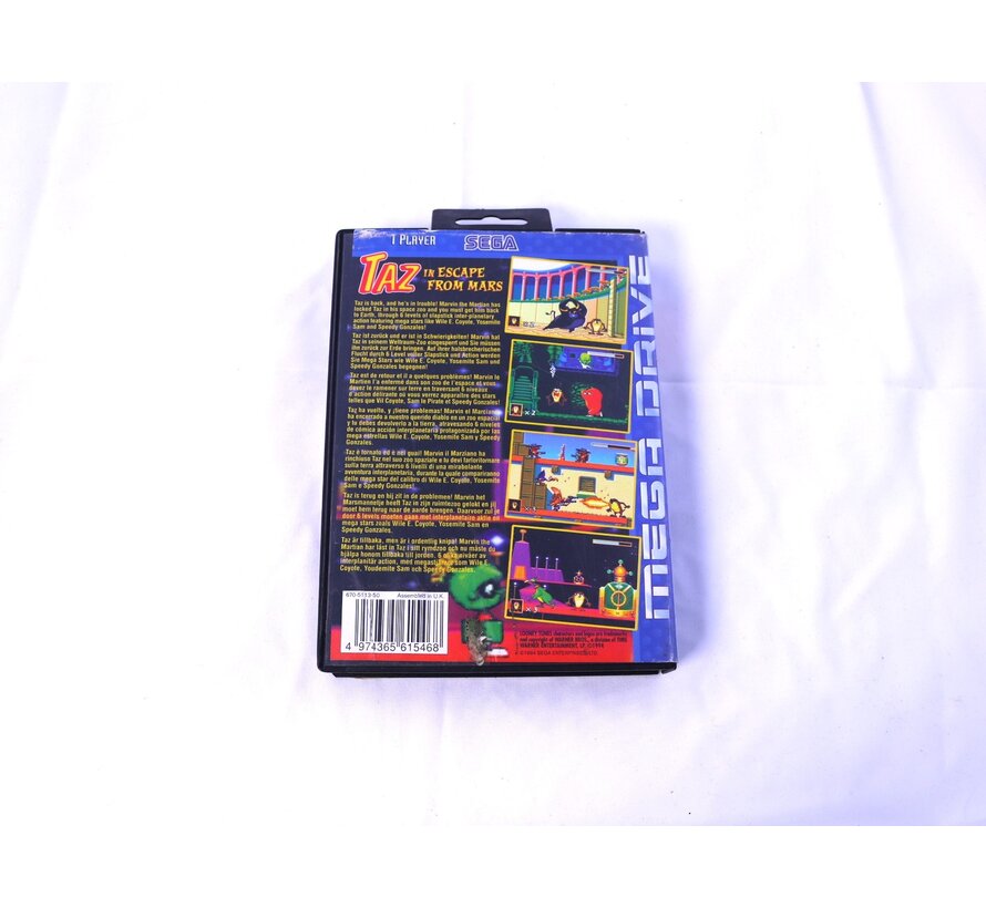 SEGA Mega Drive - Taz in Escape from Mars