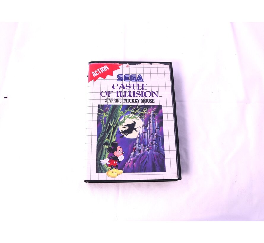 SEGA Master System - Castle of Illusion Starring Mickey Mouse [No Manual]