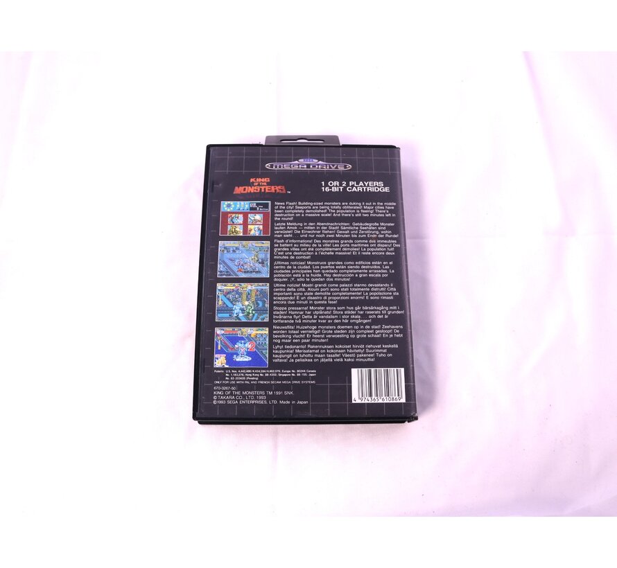 SEGA Mega Drive - King of the Monsters