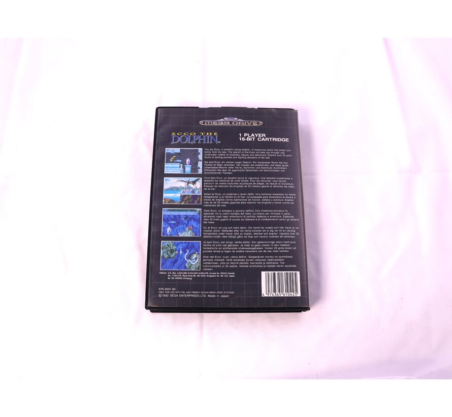 SEGA Mega Drive - Ecco The Dolphin