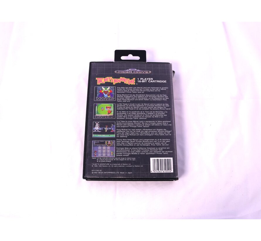SEGA Mega Drive - Talmit's Adventure [No Manual]