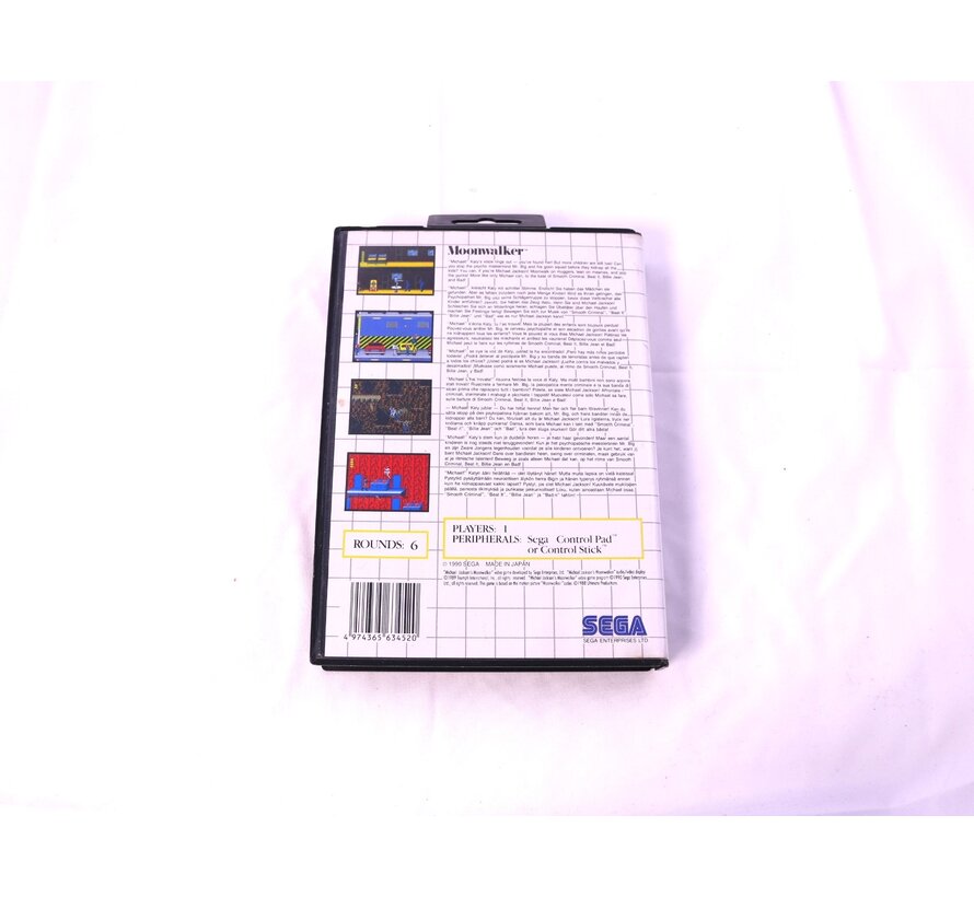 SEGA Master System - Michael Jackson's Moonwalker