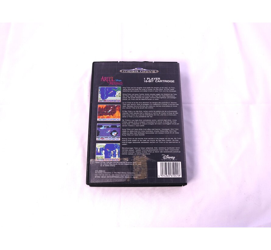 SEGA Mega Drive - Ariel The Little Mermaid [No Manual]