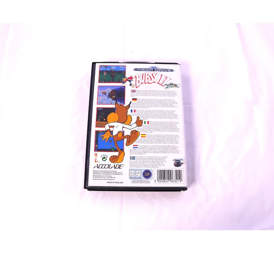 SEGA Mega Drive - Bubsy II [No Manual]