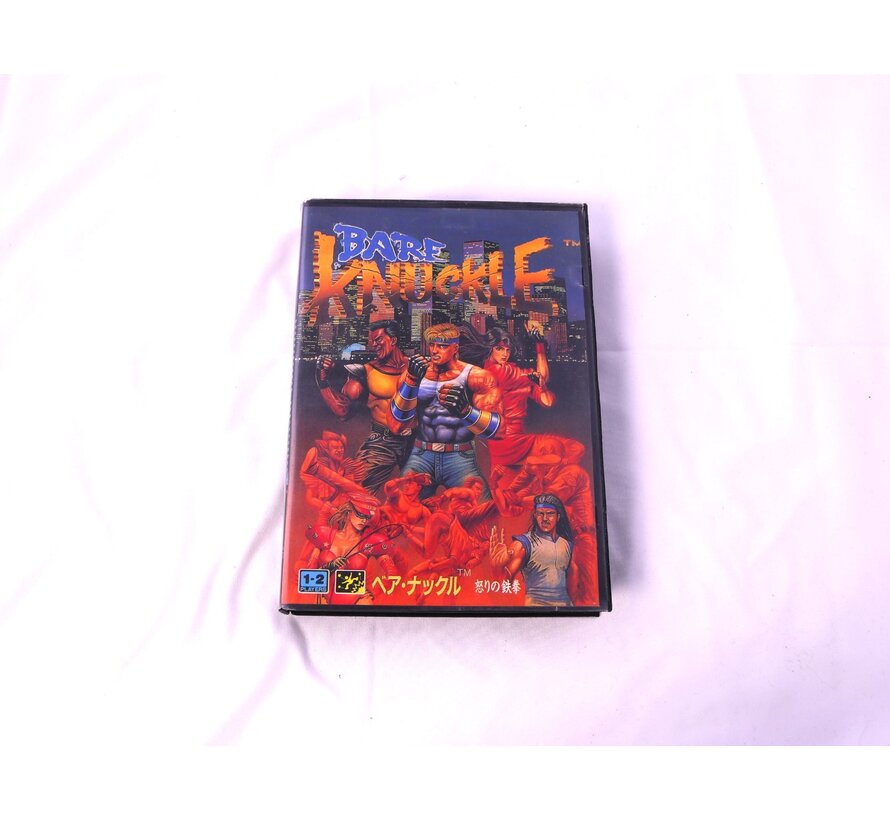 SEGA Mega Drive - Bare Knuckle - Japan [No Manual]