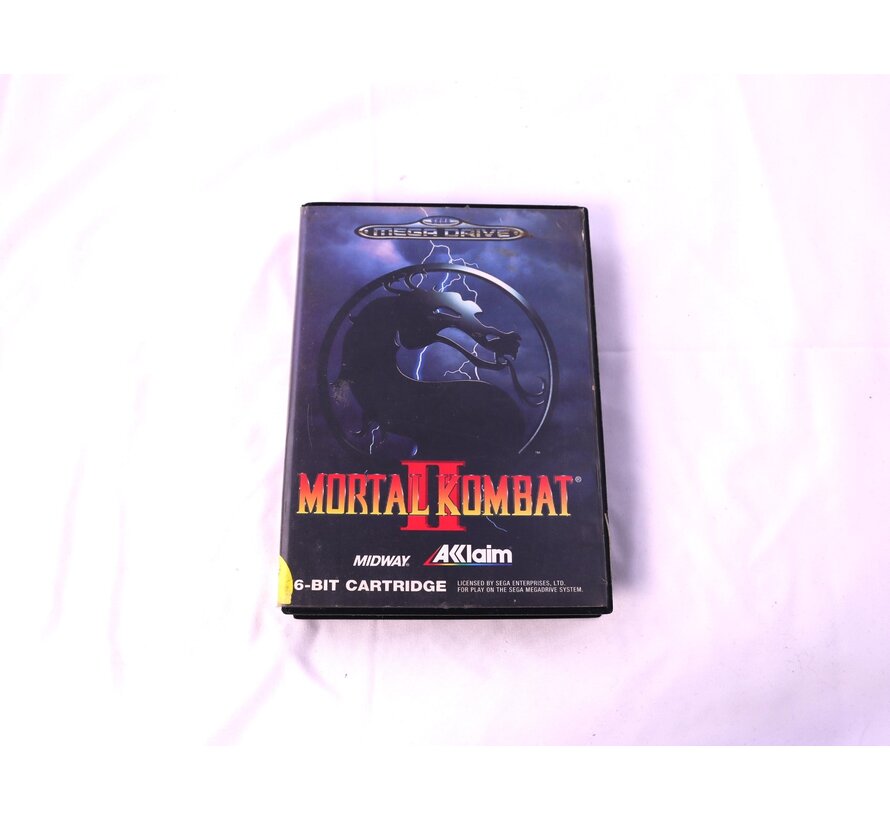 SEGA Mega Drive - Mortal Kombat II - Plastic Boxed [No Manual]
