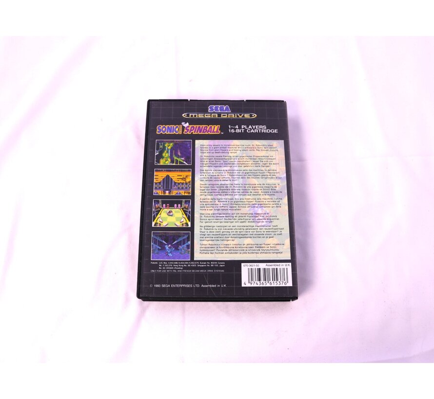 SEGA Mega Drive - Sonic Spinball
