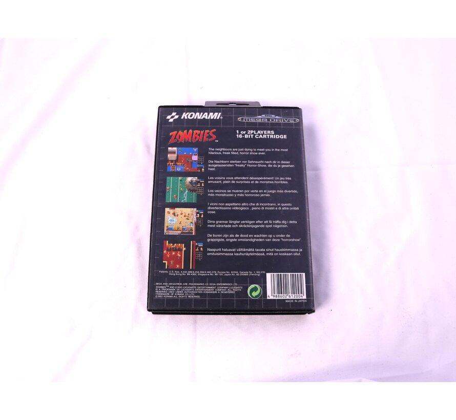 SEGA Mega Drive - Zombies Ate My Neighbors [No Manual]