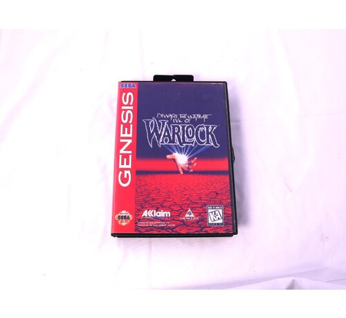 Acclaim Entertainment SEGA Genesis - Warlock