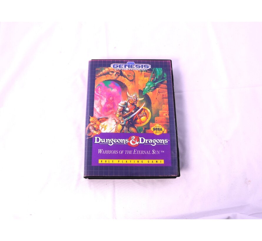SEGA Mega Drive - Dungeons & Dragons Warriors of the Eternal Sun [No Manual]