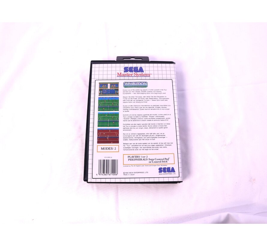 SEGA Master System - Wimbledon