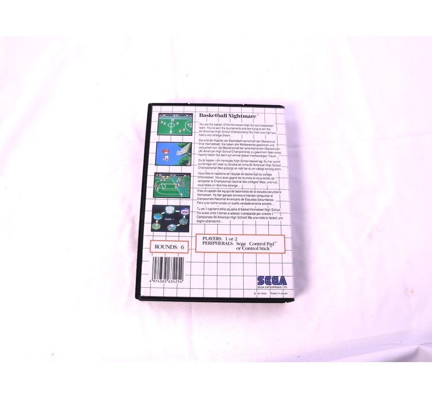 SEGA Master System - Basketball Nightmare