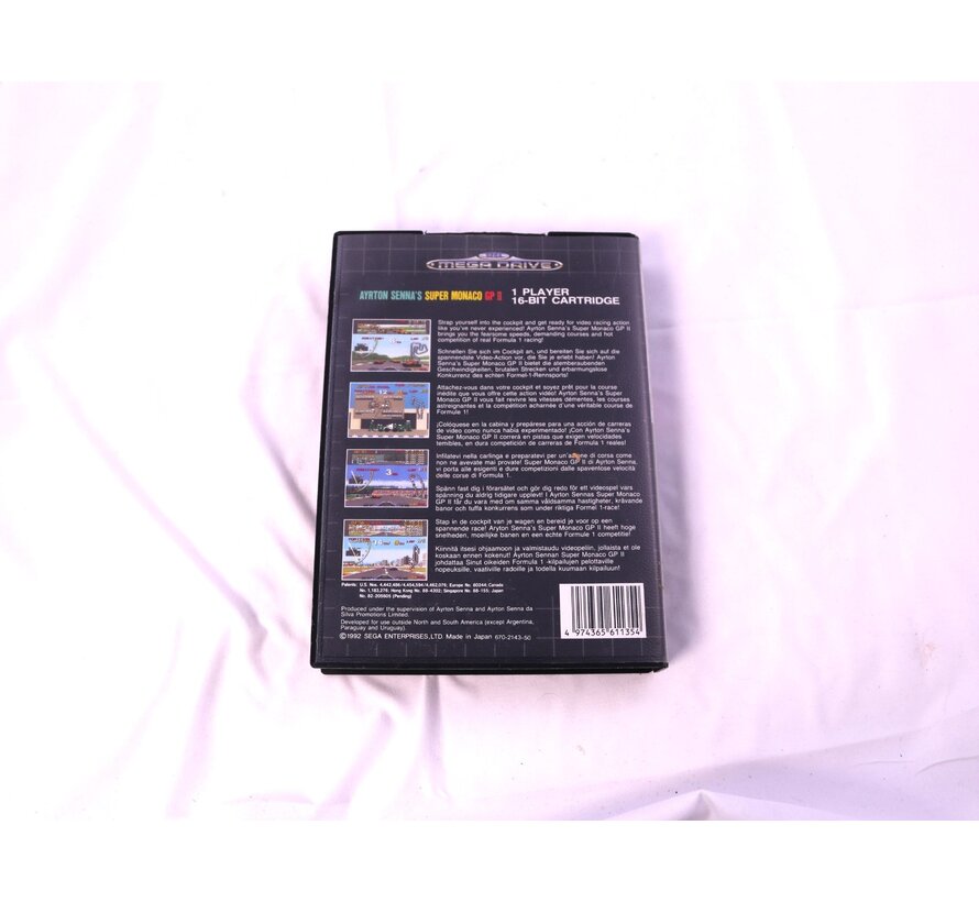 SEGA Mega Drive - Super Monaco GP II [No Manual]