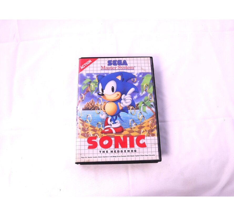 SEGA Master System - Sonic the Hedgehog [No Manual]