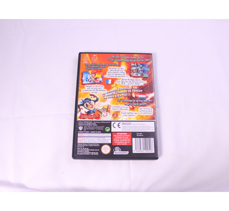 GameCube - Taz Wanted [Player's Choice]