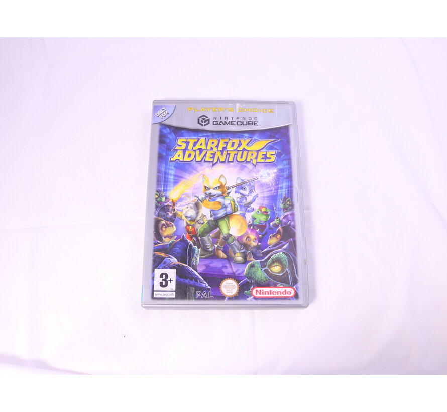 GameCube - Star Fox Adventures  [No Manual]