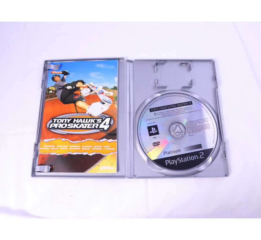 Playstation 2 - Tony Hawk's Pro Skater 4 [Platinum]