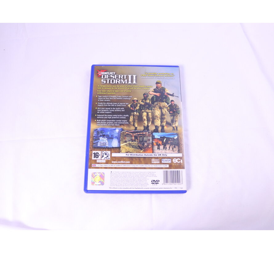 Playstation 2 - Conflict: Desert Storm II