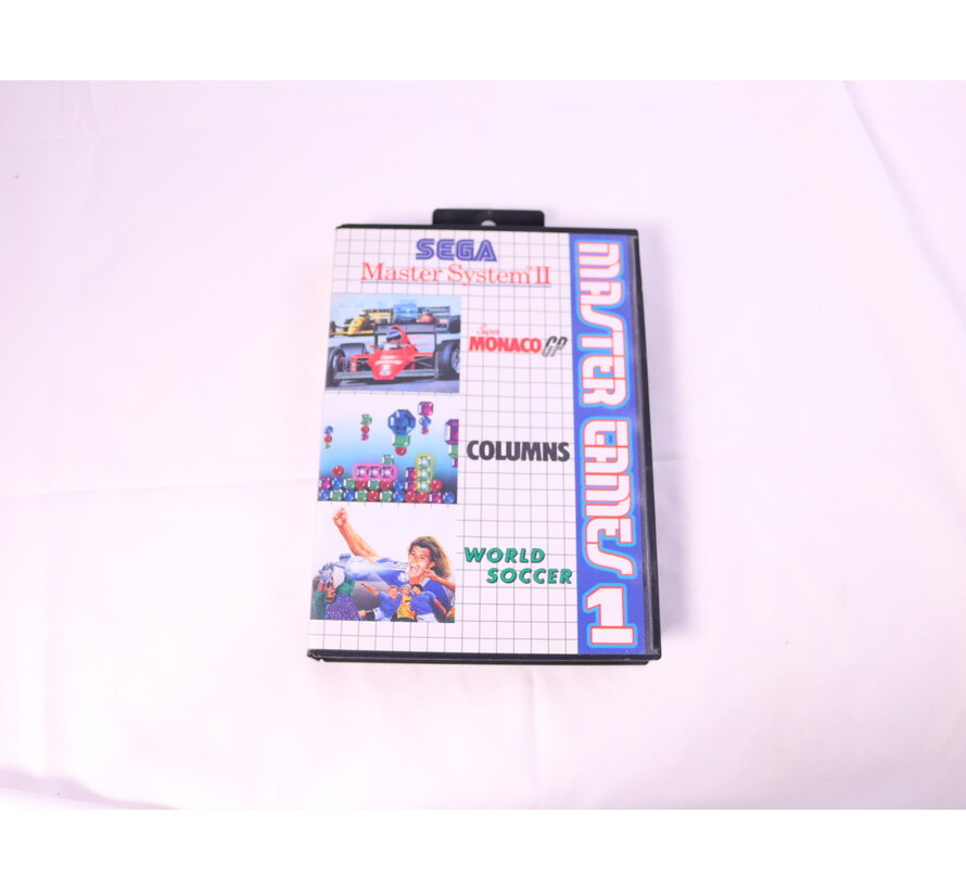 SEGA Master System - SEGA Master Games [No Manual]