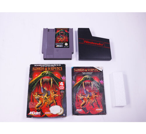 Interplay Productions NES - Swords And Serpents - Boxed CIB