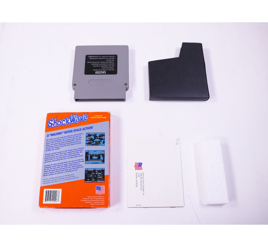 NES - ShockWave - USA - Boxed CIB