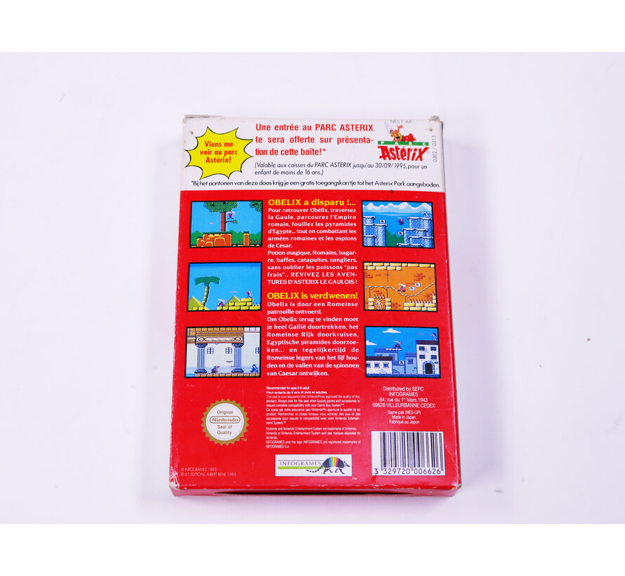 NES - Asterix - Boxed CIB