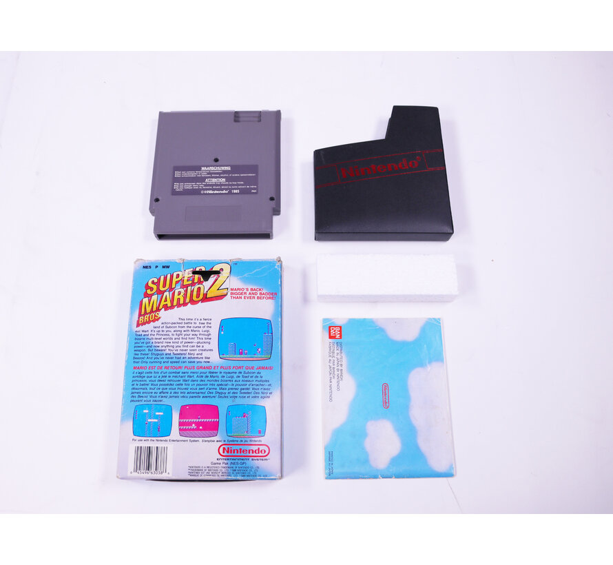 NES - Super Mario Bros 2 - Boxed CIB