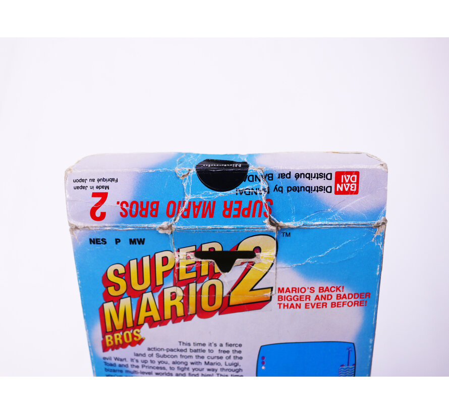 NES - Super Mario Bros 2 - Boxed CIB