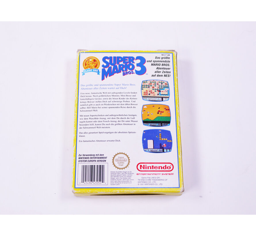 NES - Super Mario Bros 3 - Boxed CIB