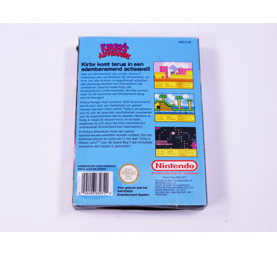 NES - Kirby's Adventure - Boxed CIB
