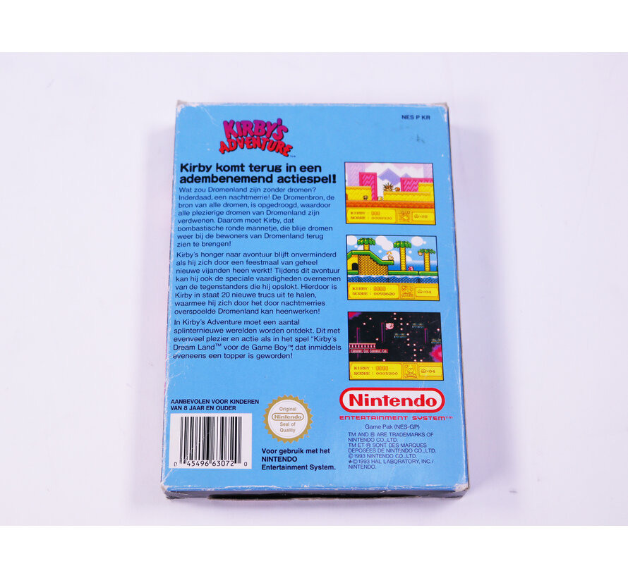 NES - Kirby's Adventure - Boxed CIB