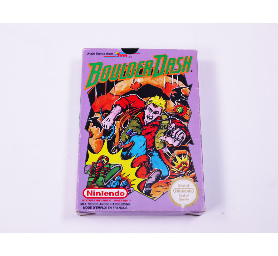 NES - Boulder Dash - Boxed CIB