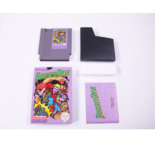 First Star Software NES - Boulder Dash - Boxed CIB
