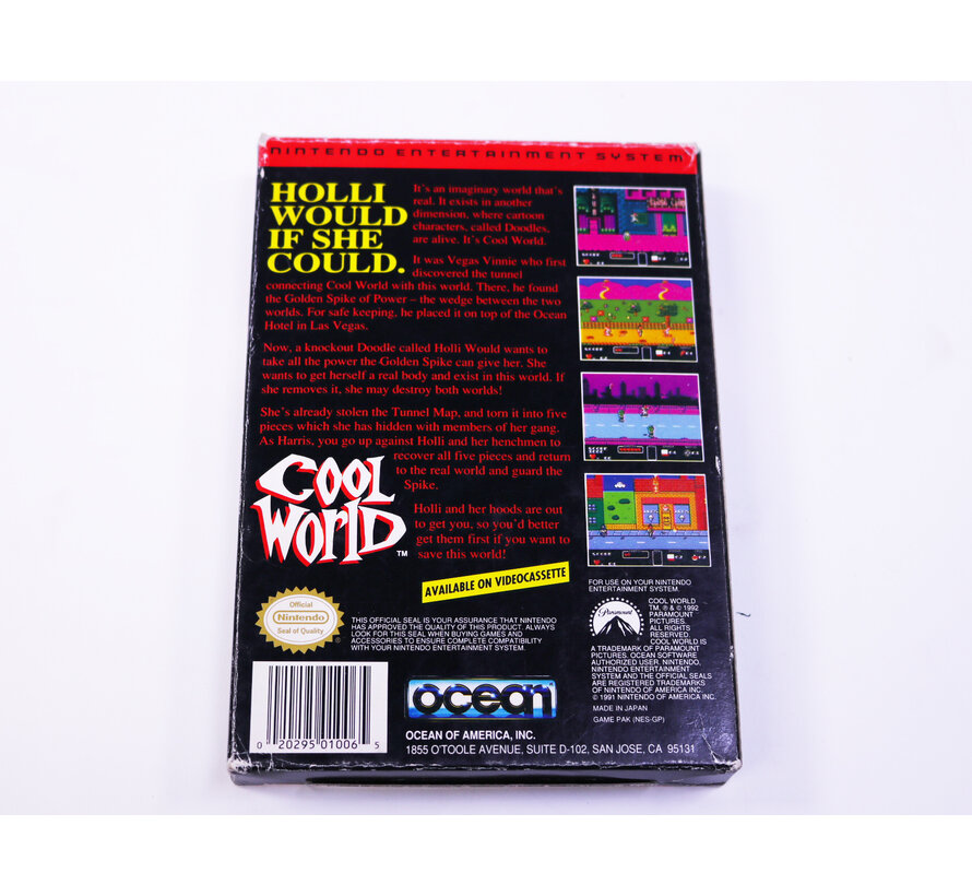 NES - Cool World - Boxed