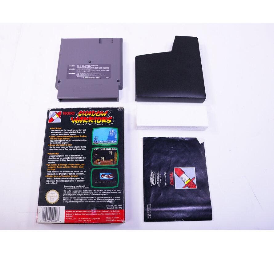 NES - Shadow Warriors - Boxed CIB