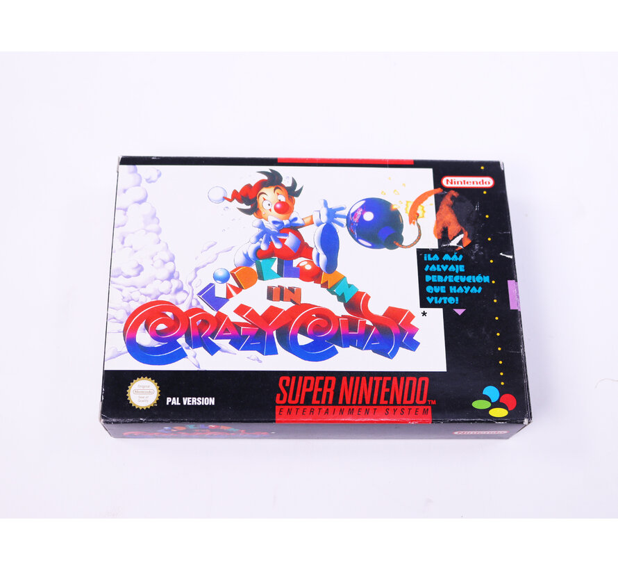 SNES - Kid Klown in Crazy Chase - Boxed CIB