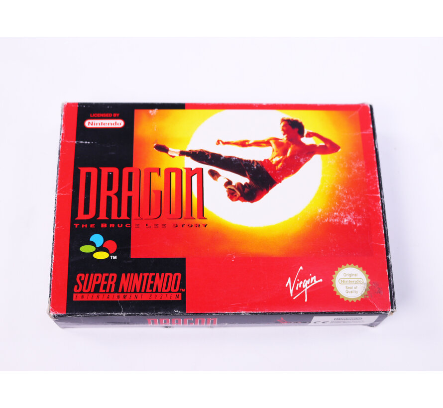 SNES - Dragon: The Bruce Lee Story - Boxed CIB