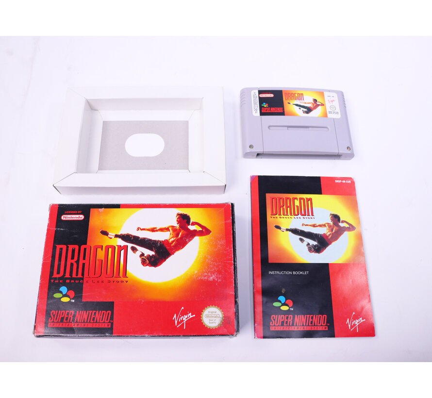 SNES - Dragon: The Bruce Lee Story - Boxed CIB