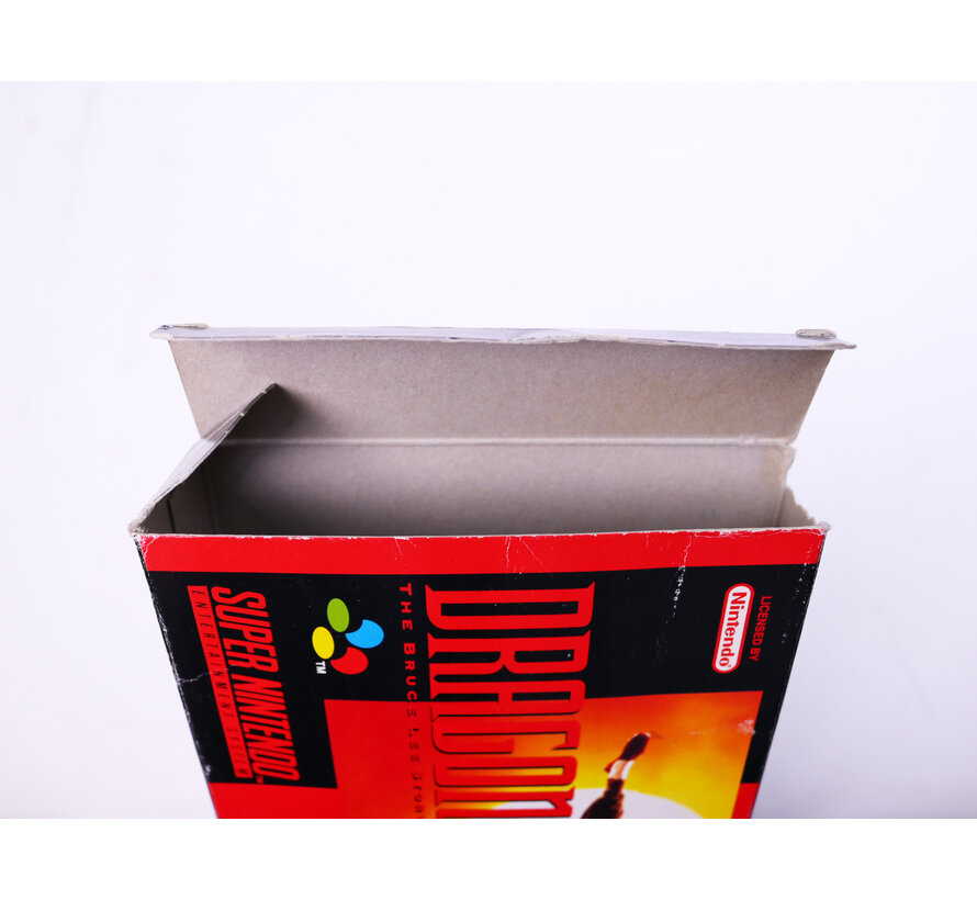 SNES - Dragon: The Bruce Lee Story - Boxed CIB