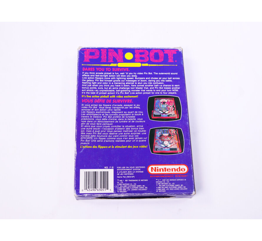 NES - Pin-Bot - Boxed CIB