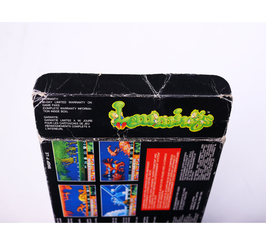 SNES - Lemmings - Boxed CIB