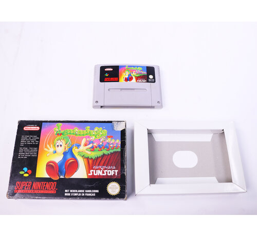 DMA Design SNES - Lemmings - Boxed CIB