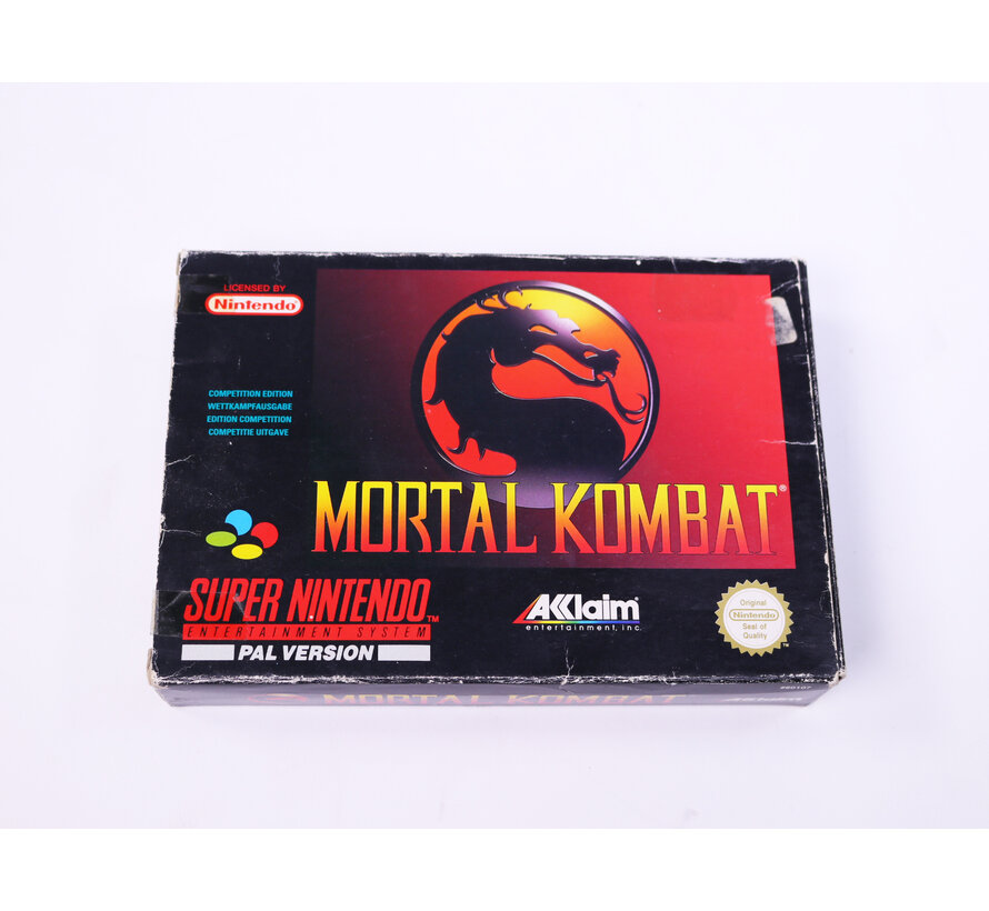 SNES - Mortal Kombat - Boxed