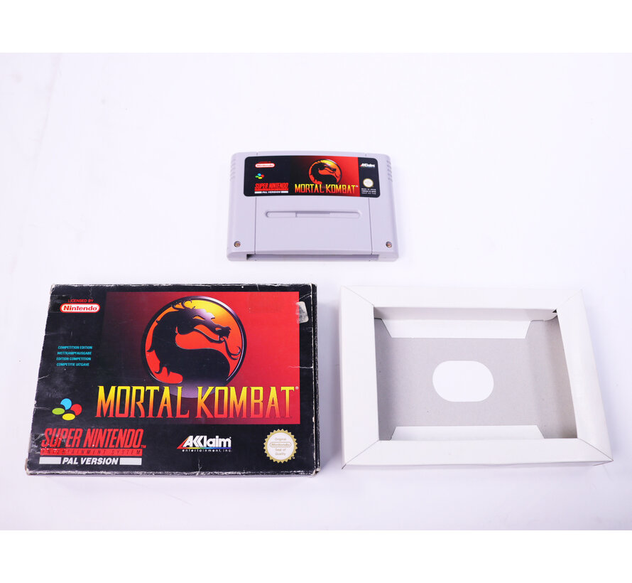SNES - Mortal Kombat - Boxed